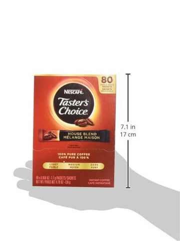 Premium Instant-Coffee Single-Serve Sticks, Original Blend, .06Oz, 80/Box