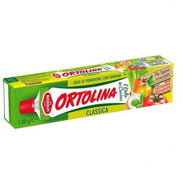 Ortolina, Italian Tomato Souce With Vegetables 10 Tubes 46 Oz (130 Gr)