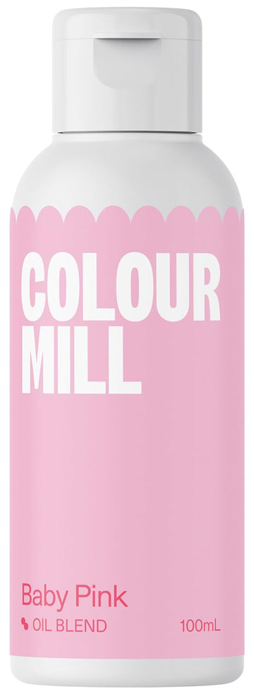 Colour Mill Oil-Based Food Coloring, 100 Milliliters Baby Pink
