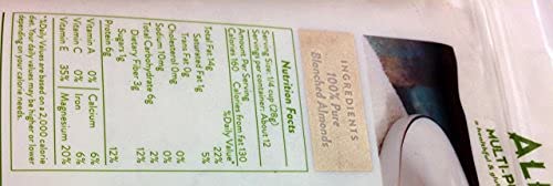 Pereg Blanched Almond Flour - Gluten Free, Keto Friendly, Finely Sifted - Wheat Free Flour, Multi-Purpose Flour & All Purpose Fl