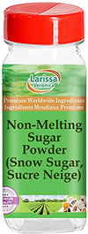 Non-Melting Sugar Powder (Snow Sugar, Sucre Neige) (8 Oz, Zin: 526841)