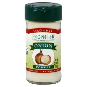 Frontier Herb Organic White Onion Powder, 2.1 Oz