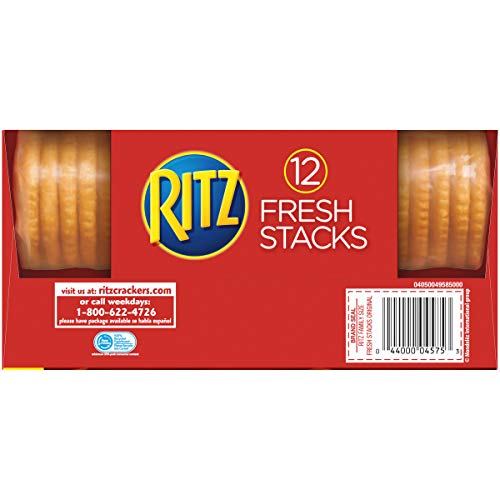 Ritz Fresh Stacks Original Crackers, Family Size, 17.8 Oz (12 Stacks)