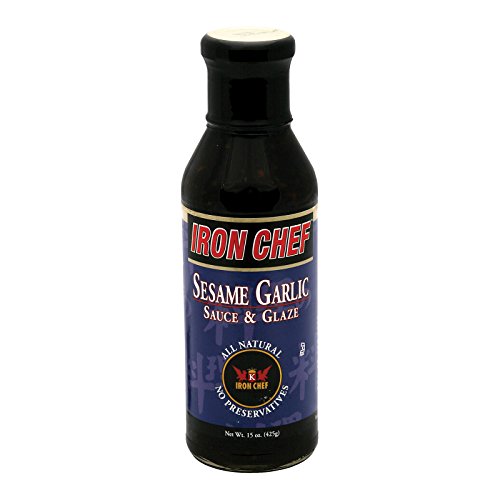 Iron Chef Sauce & Glaze Sesame Garlic - 15 fl oz