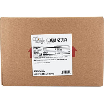 Lick Stix Suckers, Randomly Assorted Flavors, 5 lb Bag