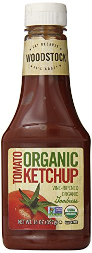 Woodstock Organic Tomato Ketchup, 12 Ounce (Pack of 16)