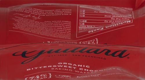 Guittard, Organic 74% Chocolate Baking Wafers, 12 Ounce