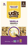 Udis Gluten Free Granola, Vanilla, 12-Ounce Pouches (Pack of 3)