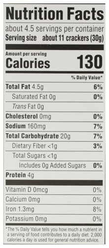 365 by Whole Foods Market, Cracker Pita Sea Salt, 5 Ounce