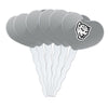 GRAPHICS & MORE Cupcake Picks Set of 6, Texas A&M University-San Antonio Secondary Logo, Acrylic Decoration Toppers