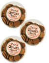 Trader Joe'S Triple Ginger Snaps - 3 Pack (14 Oz Tubs)