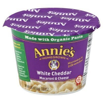 Annie's Homegrown White Cheddar Microwavable Mac and Cheese Cup - 2.01 oz