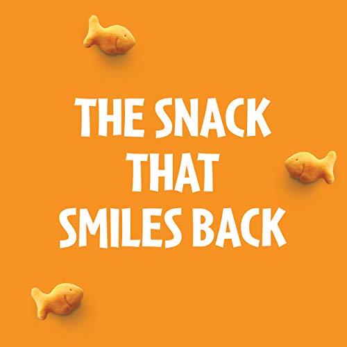 Pepperidge Farm Goldfish Whole Grain Snack Crackers, Cheddar, .75 Ounces, Pack of 300