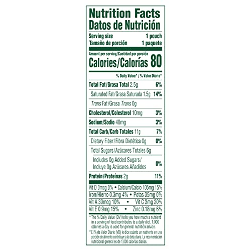 Nestle Nido Baby Food Pouches, Toddler, Yogurt, Peach Puree And Milk, 3.5 Oz (Pack Of 12)