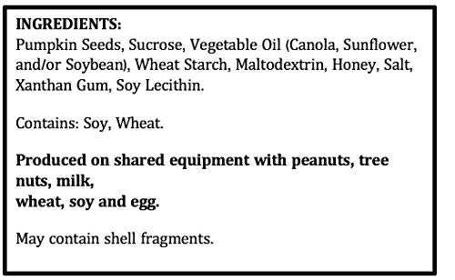 Good Sense Honey Roasted Pepitas Pumpkin Seeds, 6 Ounce