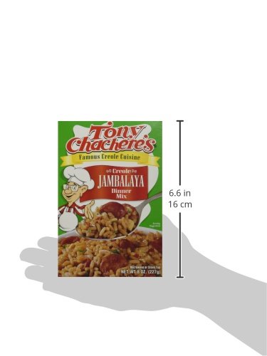 Tony Chachere Rice Dinner Mix, Jambalaya, 4 Count