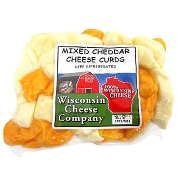 Wisconsin Cheese Company Cheese Curd & Meat Sticks Gift Box - Large 7-Pack - Perfect for Parties and Holiday Gifts