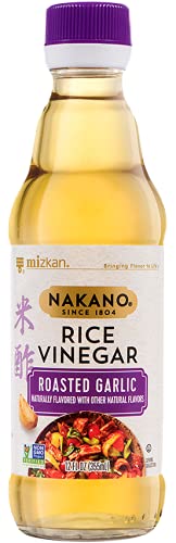 Nakano Rice Vinegar Seasoned Roasted Garlic -- 12 Fl Oz - 2 Pc
