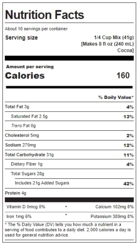 Land O Lakes Cocoa Classics, Chocolate Supreme Mix, 14.8 Ounce Pouch