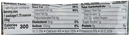 Second Nature Keto Crunch Smart Snack Mix, 1.75 Oz Individual Snack Packs (Pack Of 12) - Keto Gluten Free Snack - No Sugar Added