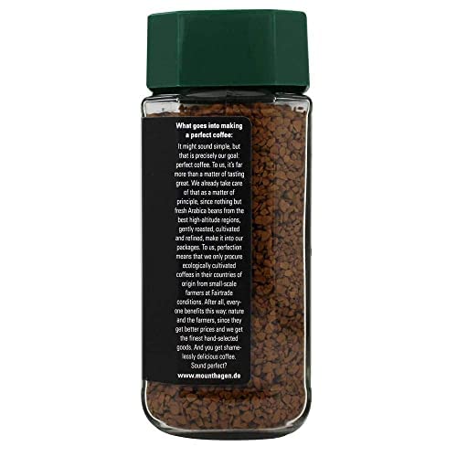 Mount Hagen 3.53oz Organic Freeze Dried Instant Decaf Coffee | Eco-friendly, Fair-Trade Decaffeinated Coffee, Made From Organic