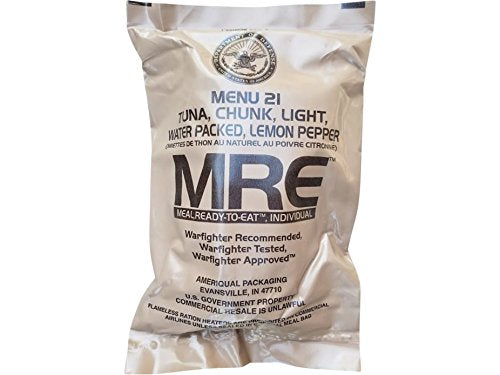 Ultimate 2018 Us Military Mre Complete Meal Inspection Date January 2018 Or Newer (Lemon Pepper Tuna)