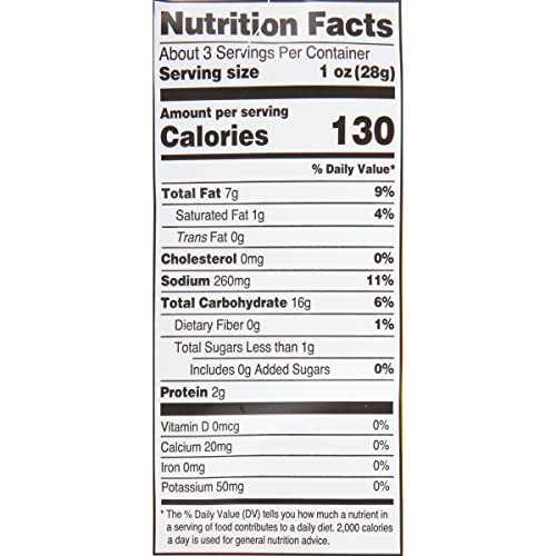 Sensible Portions Garden Veggie White Cheddar Flavored Baked Corn Puffs, 3 oz (Pack of 6)