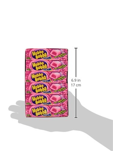 Hubba Bubba Max Outrageous Original Gum, 5 Count (Pack Of 18)
