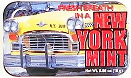 New York Mints - Taxi, New York Souvenirs, New York City Souvenirs