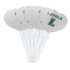 GRAPHICS & MORE Cupcake Picks Set of 6 - Loyola University Maryland Heart Love - Acrylic