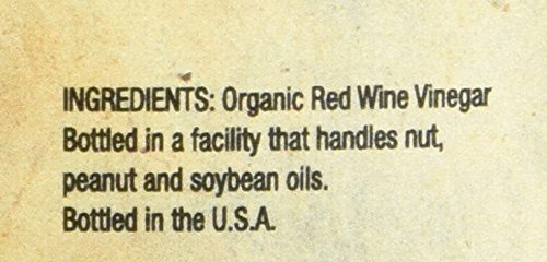 Napa Valley Naturals Organic Red Wine Vinegar, 128 Fl Oz, Pack of 1