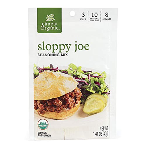 Simply Organic Sloppy Joe certified Organic gluten-Free 1.41 oz