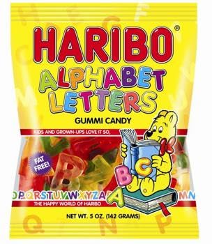 Alphabet Letters, 5oz Gummy Bag (3 Pack)
