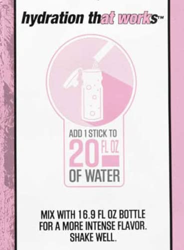 Sqwincher Zero Qwik Stik, Sugar Free, Low Calorie, Low Sodium Electrolyte Powder Hydration Drink Mix, Strawberry Lemonade, .11 0Z Packet (Pack Of 50)
