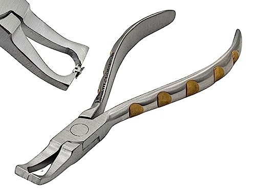 Bracket Remover Pliers Curved Braces Removal Tool For Back Teeth, Inner Side Brackets Of Teeth By Artman Instruments