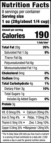 large online retailer Brand - Happy Belly Pecan Halves No Added Salt 8 ounce (Pack of 1)