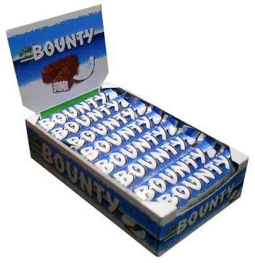 Bounty Milk Chocolate Bar, Case, 24X57G_Ab