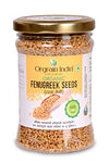 Orgrain India Certified Organic Fenugreek Seeds 200g | Methi Dana | Company-Owned Farmlands | Regulates Blood Sugar Level