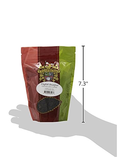 English Tea Store Loose Leaf, Organic English Breakfast Tea Pouches - 4Oz, 4 Ounce