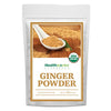 Healthworks Ginger Powder (16 Ounces / 1 Pound) | Ground | Raw | All-Natural & Certified Organic | Keto, Vegan | Great with Coff