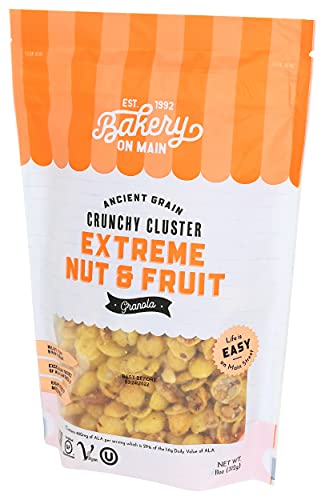 Bakery On Main Gluten Free Granola with Extra Fruit & Nuts, 11 Ounce Pack, Healthy Snack Option
