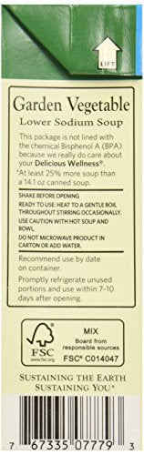 Dr Mcdougalls, Low Sodium Garden Vegetable Soup, 17.9 Ounce