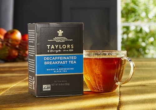 Taylors Of Harrogate Decaffeinated Breakfast, 50 Teabags
