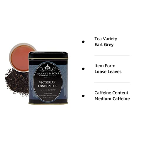 Harney & Sons Victorian London Fog, 4 Ounce Loose Tea