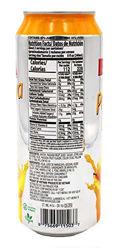 Iberia Passion Fruit Juice Drink, 16.57 Fl Oz (Pack Of 12)