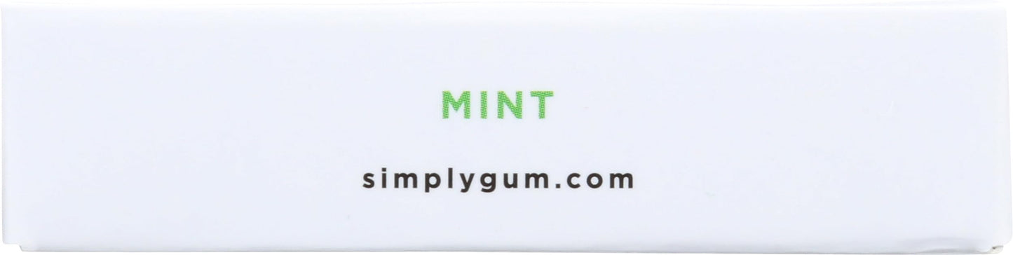Simplygum Gum Mint Natural 15 Pc