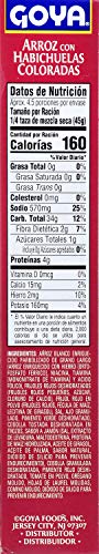 Goya Seasoned Rice and Red Beans Mix, 7 Ounce
