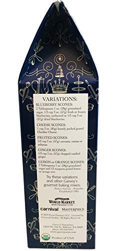 Garvey'S Downton Abbey Best Of British Traditional Organic Scone Mix, 9 Ounce (Pack Of 1)