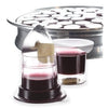 Simply Communion Pre-Filled Communion Cups - Tray & Seatback Pew Compatible Cups And Wafer - Concord Juice And Bread - Box Of 10