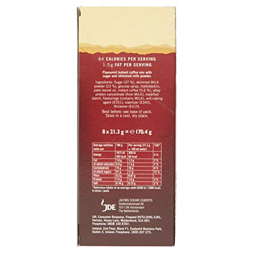 Kenco Instant Iced Vanilla Latte 8X21G
